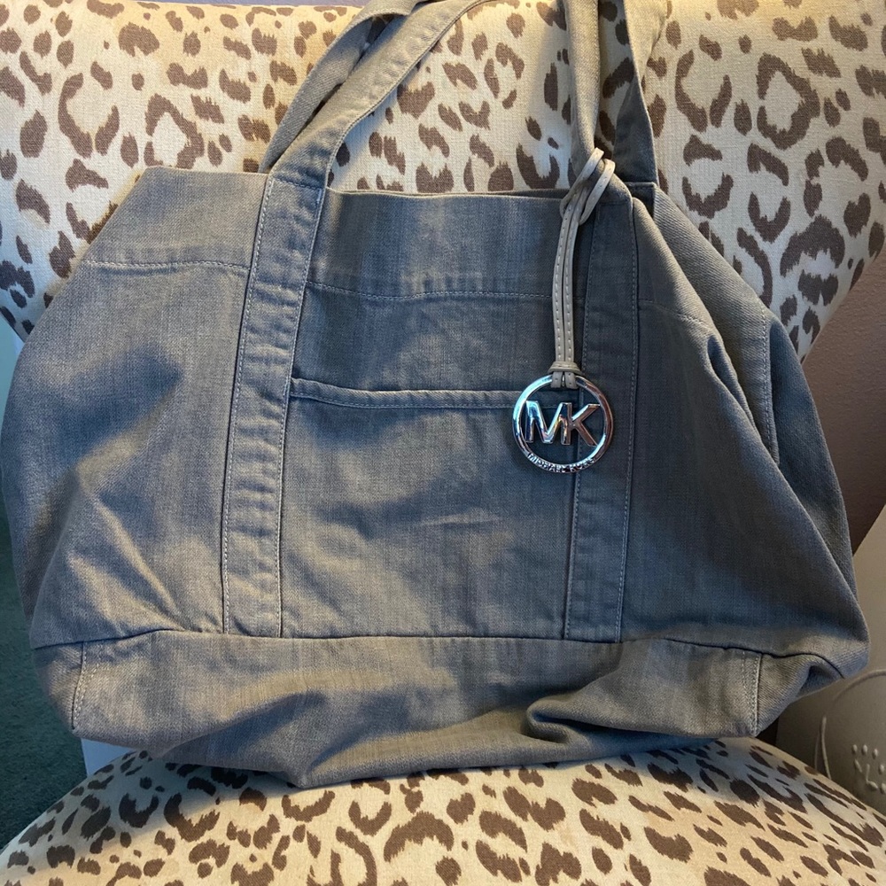 Canvas Michael Kors Tote Bag